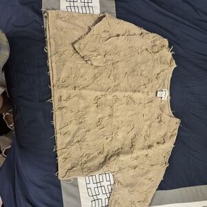 Textured Tan Top